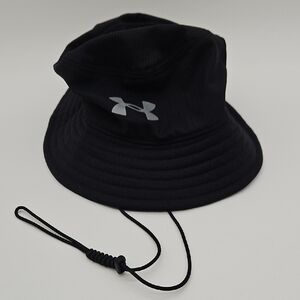 Under Armour Black Bucket Hat with Logo